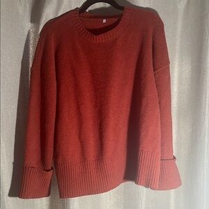 Cozy Red Women's Sweater